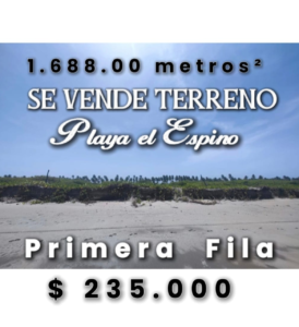 Terreno | Playa el Espino