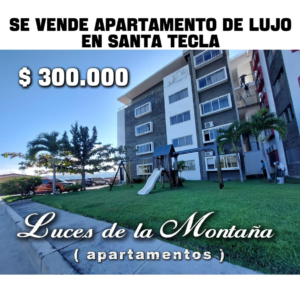 Apartamento de Lujo en Santa Tecla