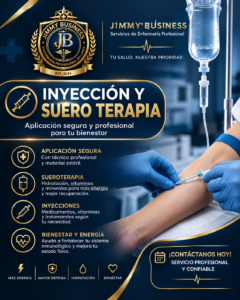 Inyección de Suero y Terapia